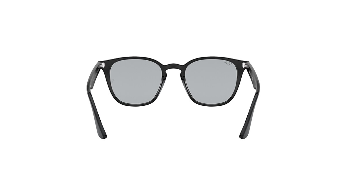 RB4258 WASHED LENSES Sunglasses in Black and Dark Grey - RB4258F 