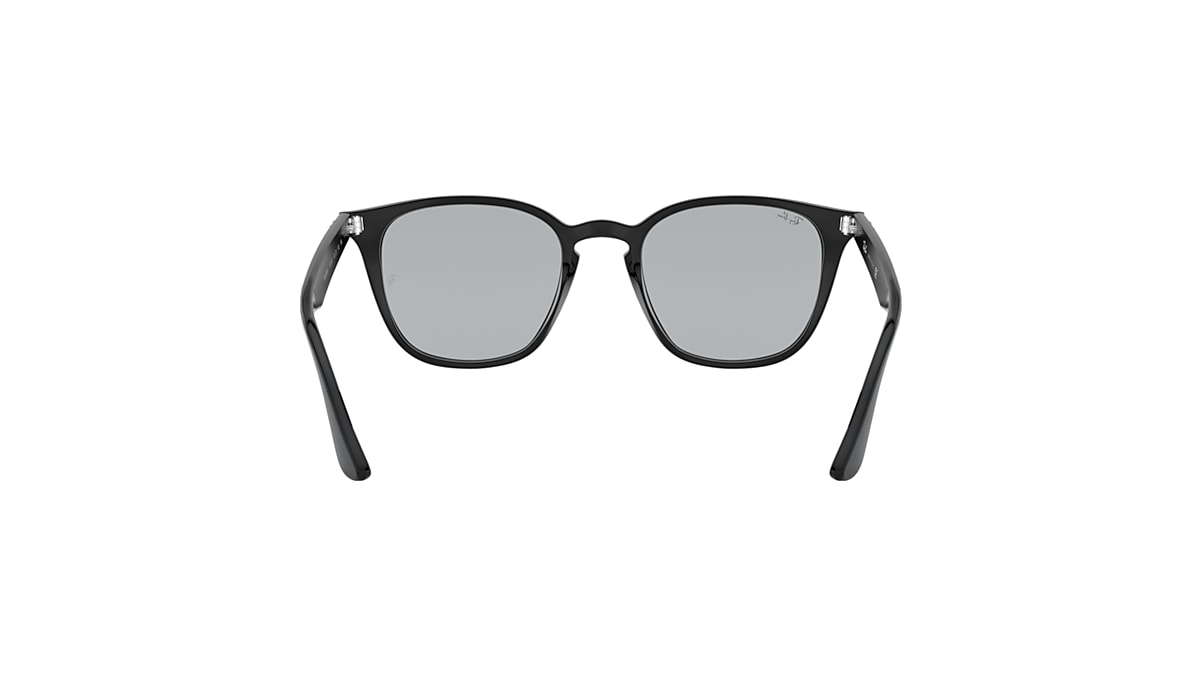 RB4258 WASHED LENSES Sunglasses in Black and Dark Grey - RB4258F 