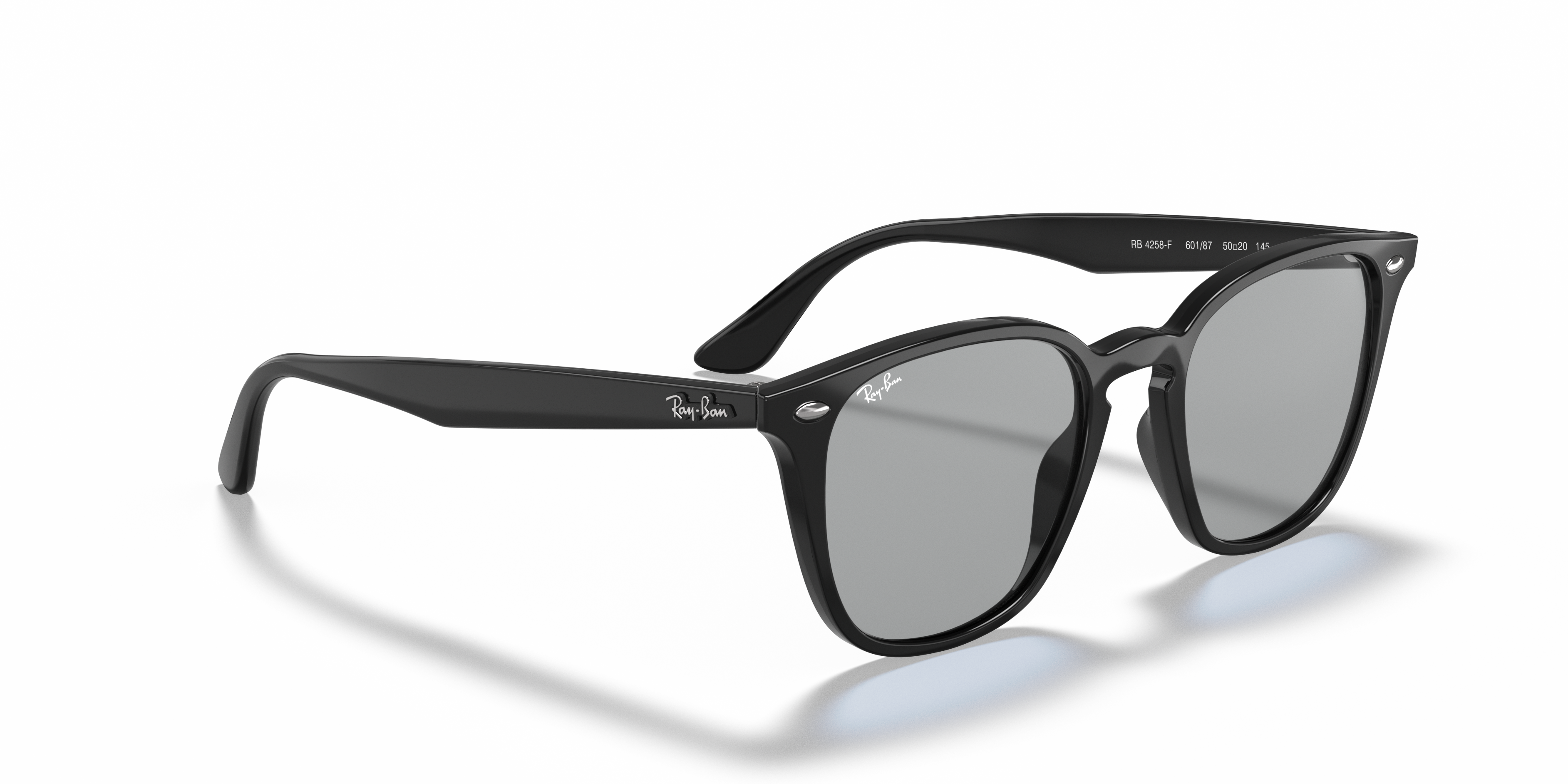 Rb4258 Washed Lenses Sunglasses in Black and Dark Grey | Ray-Ban®