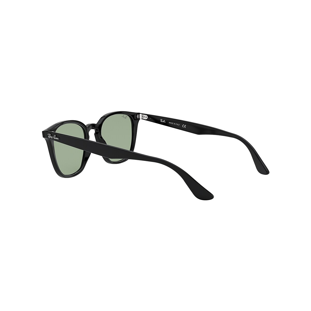 RB4258 WASHED LENSES Sunglasses in Black and Green - RB4258F | Ray