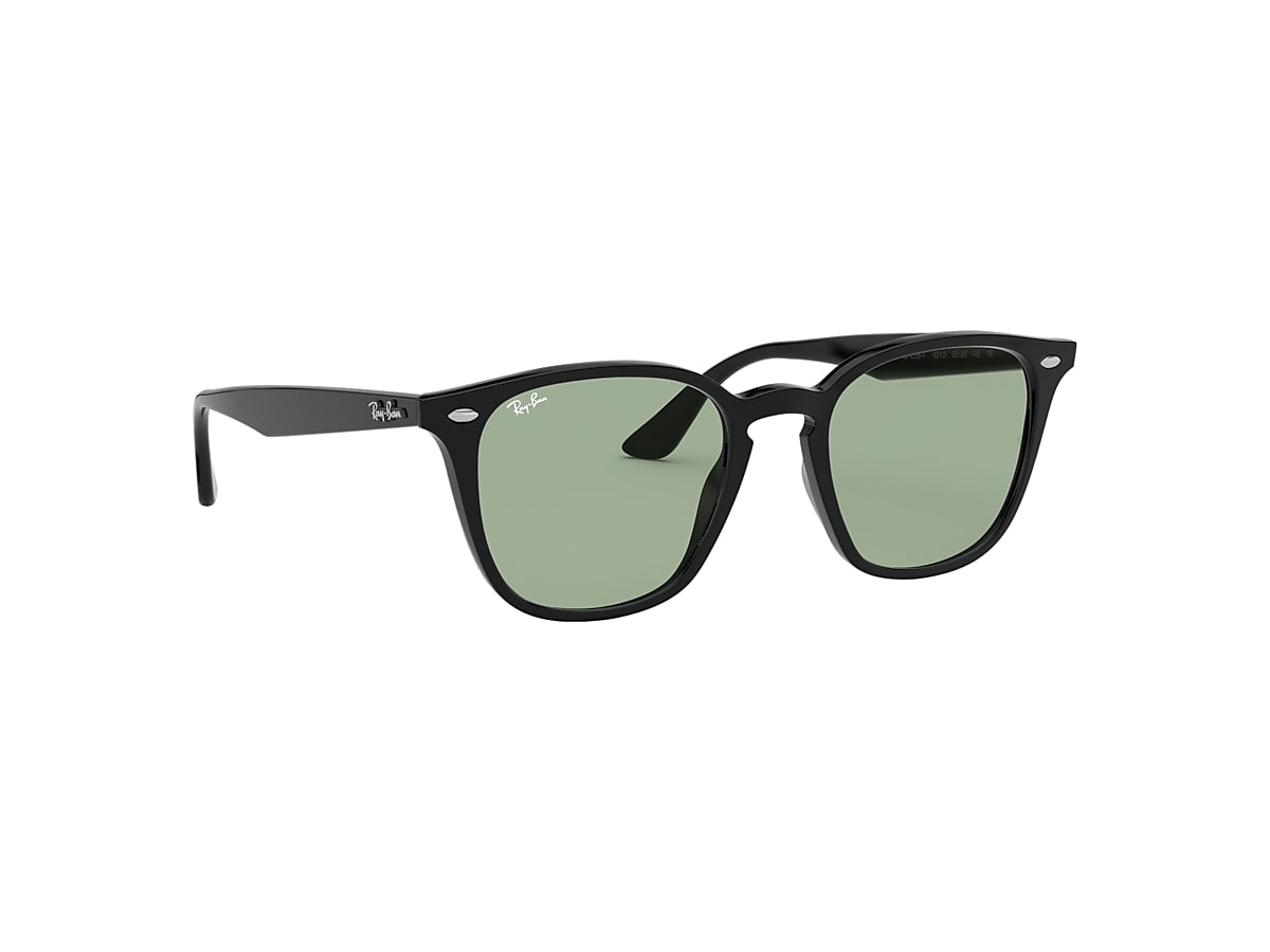 RB4258 WASHED LENSES Sunglasses in Black and Green - RB4258F | Ray 