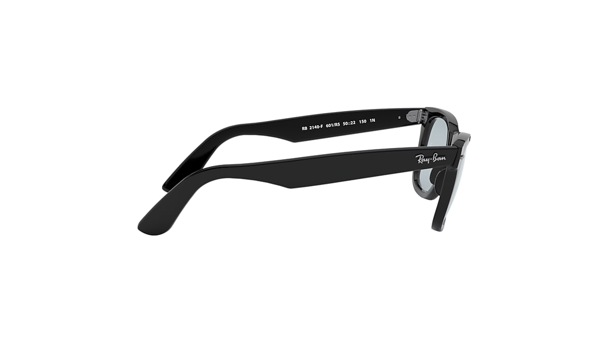 ORIGINAL WAYFARER WASHED LENSES Sunglasses in Black and Light Grey 