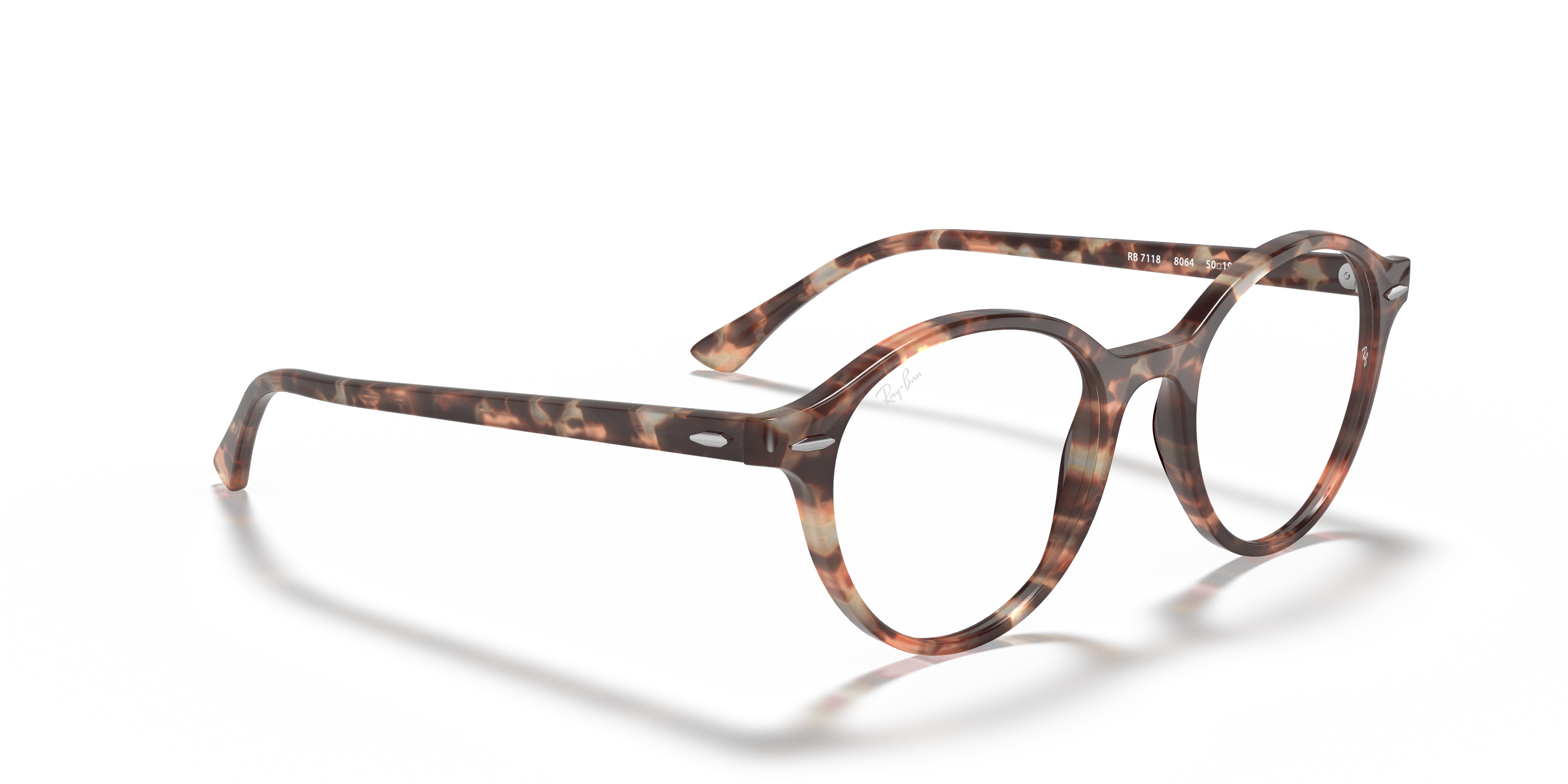 Dean Eyeglasses with Shiny Pink Havana Frame | Ray-Ban®