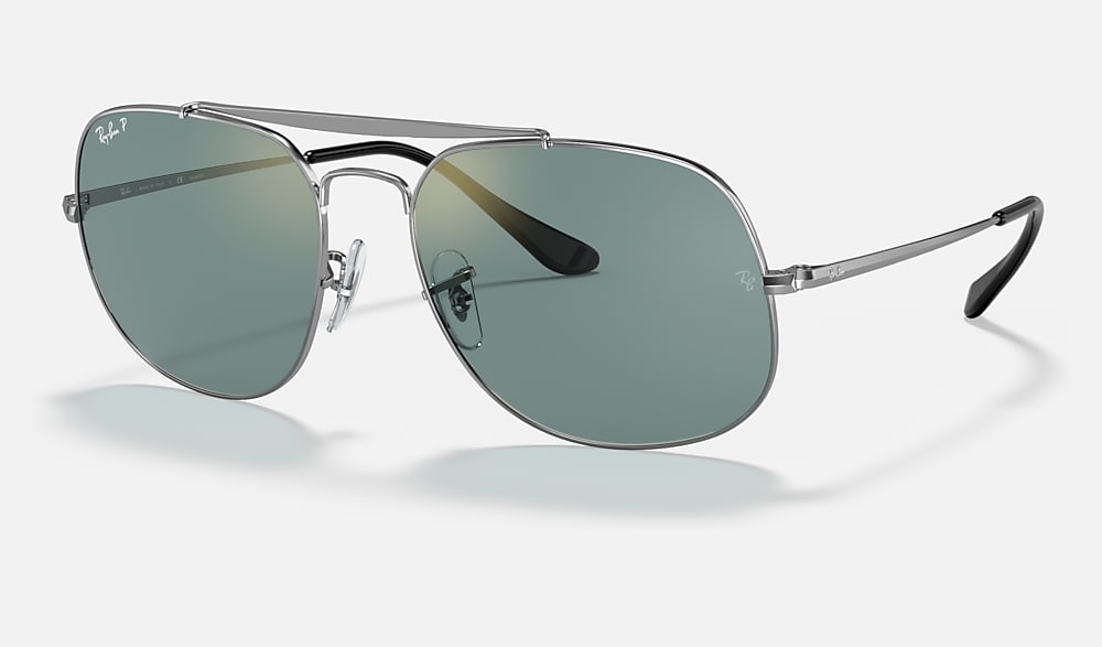 General Sunglasses in Silver and Grey | Ray-Ban®