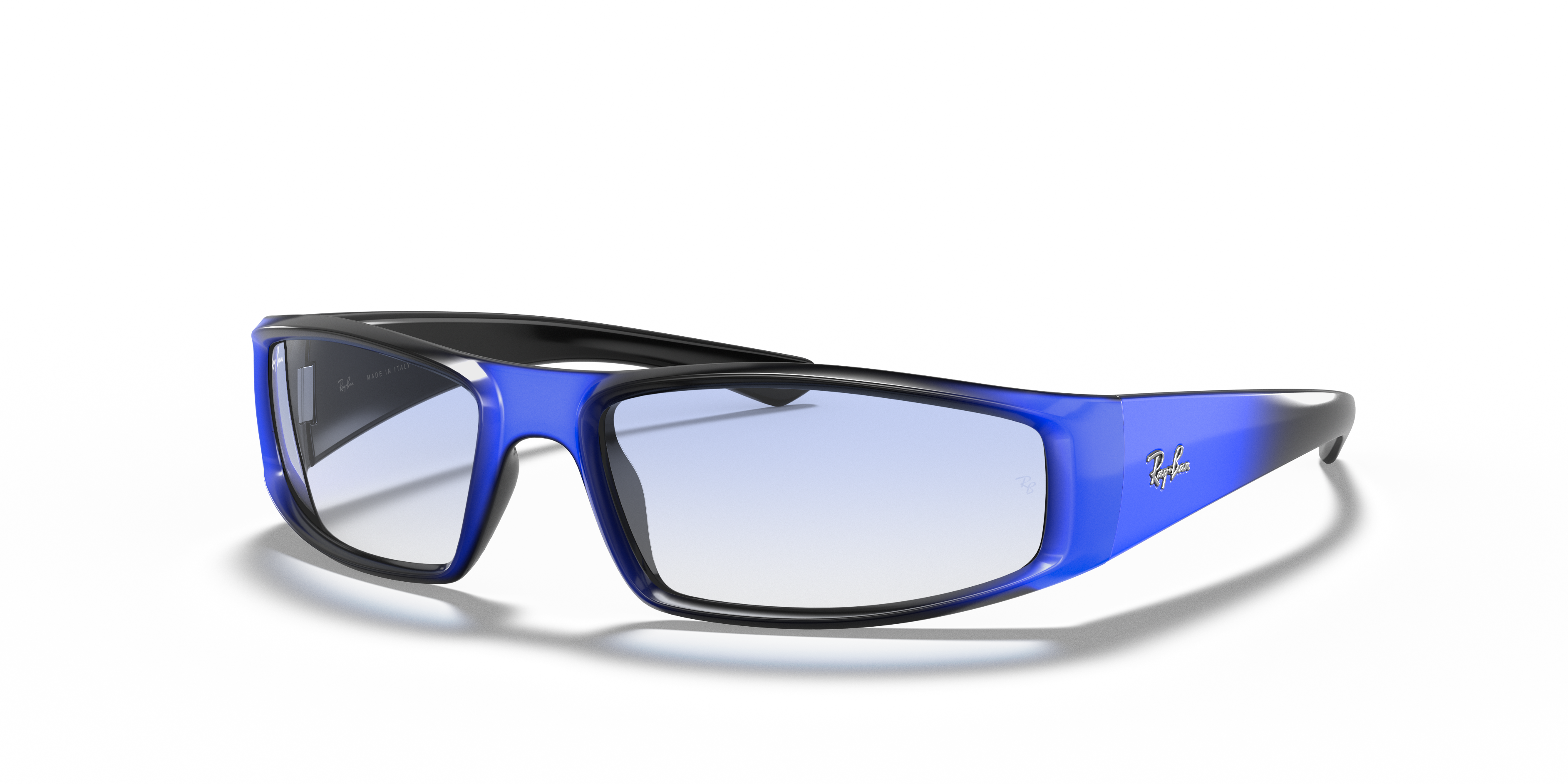 Ray-ban Firefly Zonnebrillen in Fluo blauw op zwart en Blauw | Ray-Ban®
