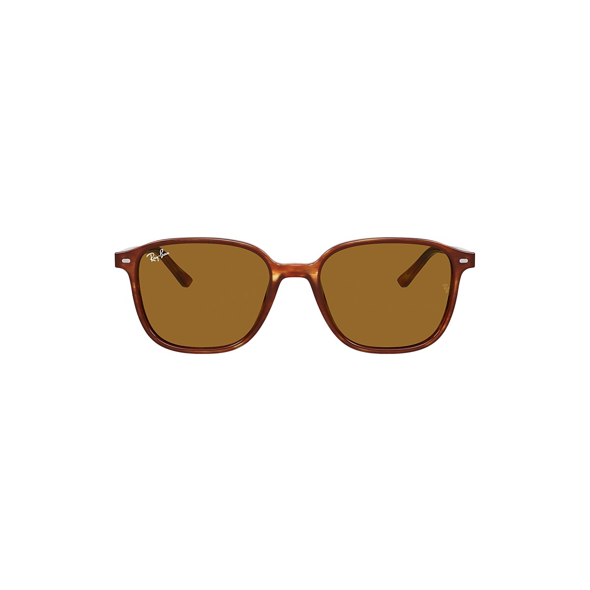 Leonard Sunglasses in Striped Havana and Brown - RB2193 | Ray-Ban® US