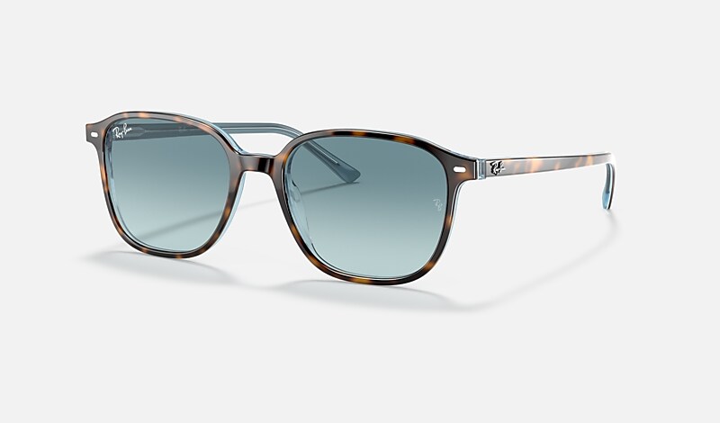 LEONARD Sunglasses in Havana On Light Blue and Blue - RB2193 | Ray