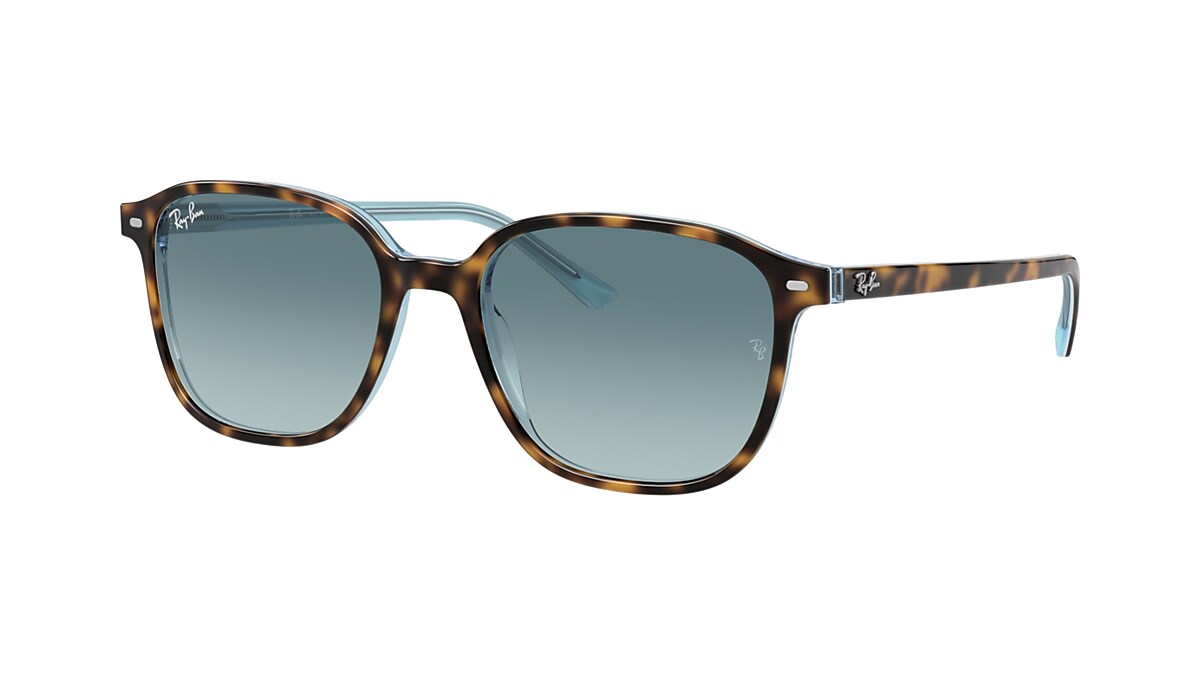 LEONARD Sunglasses in Havana On Light Blue and Blue - RB2193 LEONARD Sunglasses in Havana On Light Blue and Blue - RB2193