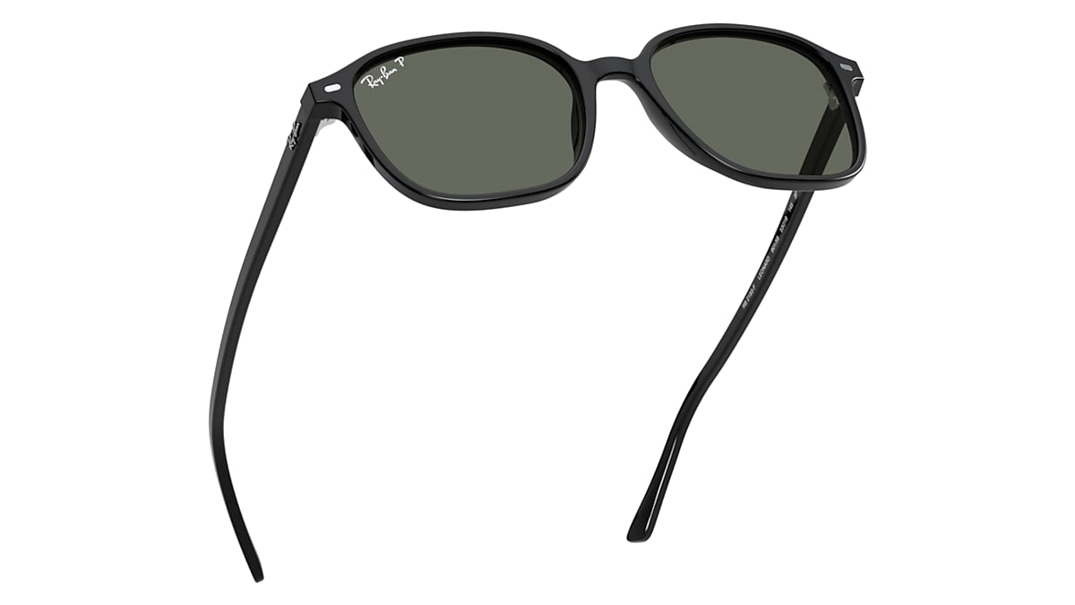LEONARD Sunglasses in Black and G-15 Green - RB2193F | Ray LEONARD Sunglasses in Black and G-15 Green - RB2193F | Ray