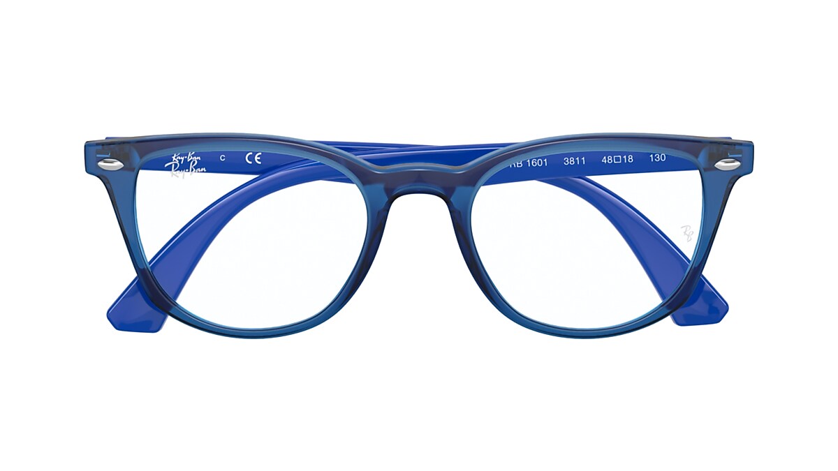 Navy blue ray store ban eyeglasses