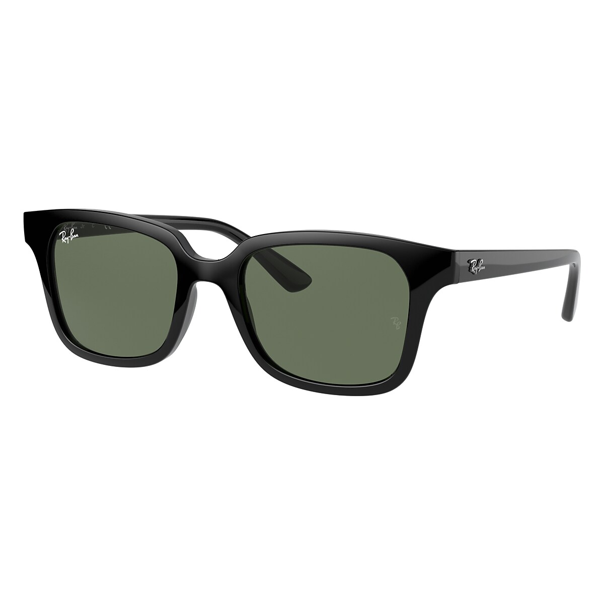 Rb9071s Kids Sunglasses in Black and Green | Ray-Ban®