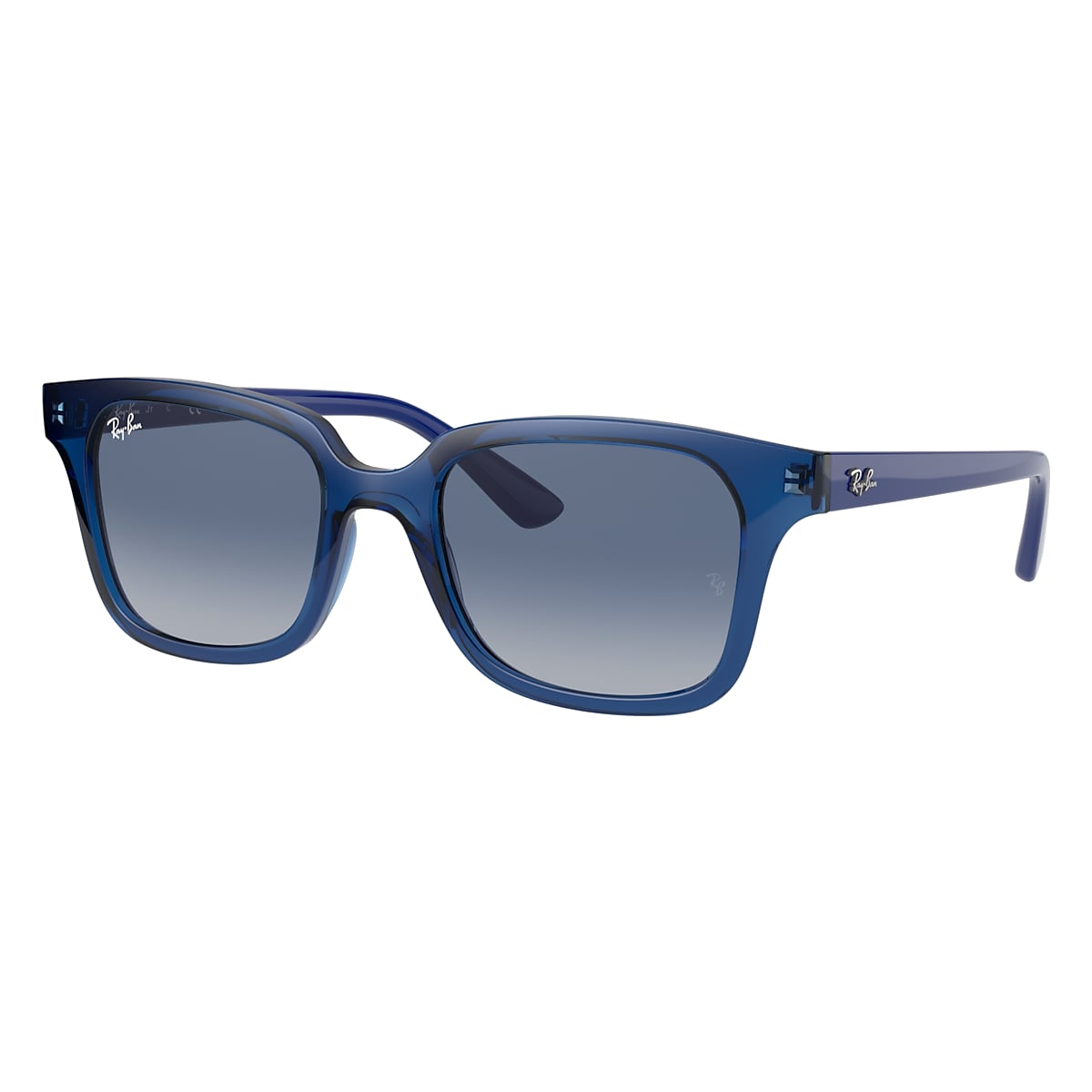 RB9071S KIDS Sunglasses in Transparent Blue and Blue 