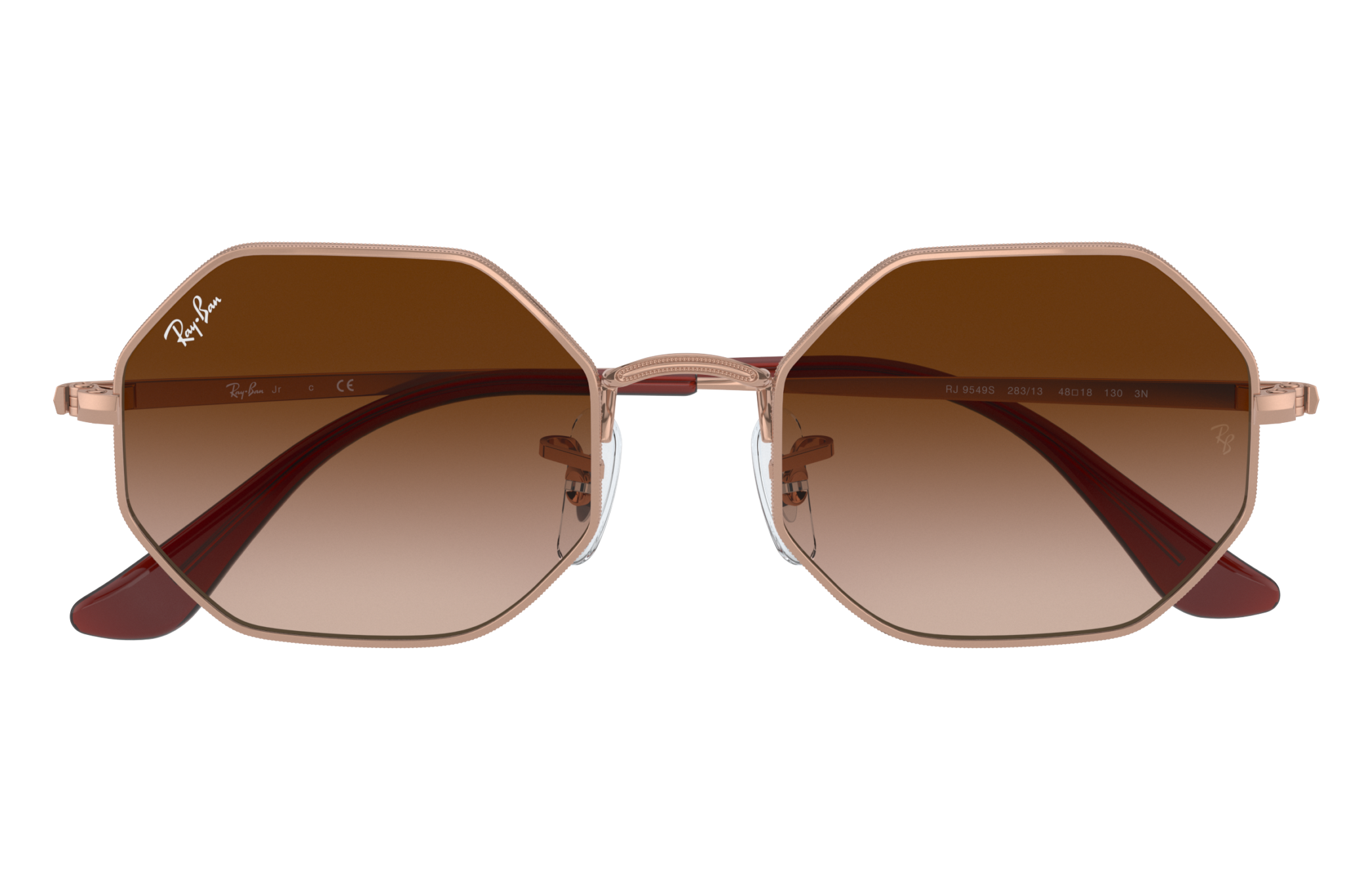 Octagon Kids Sunglasses in Copper and 