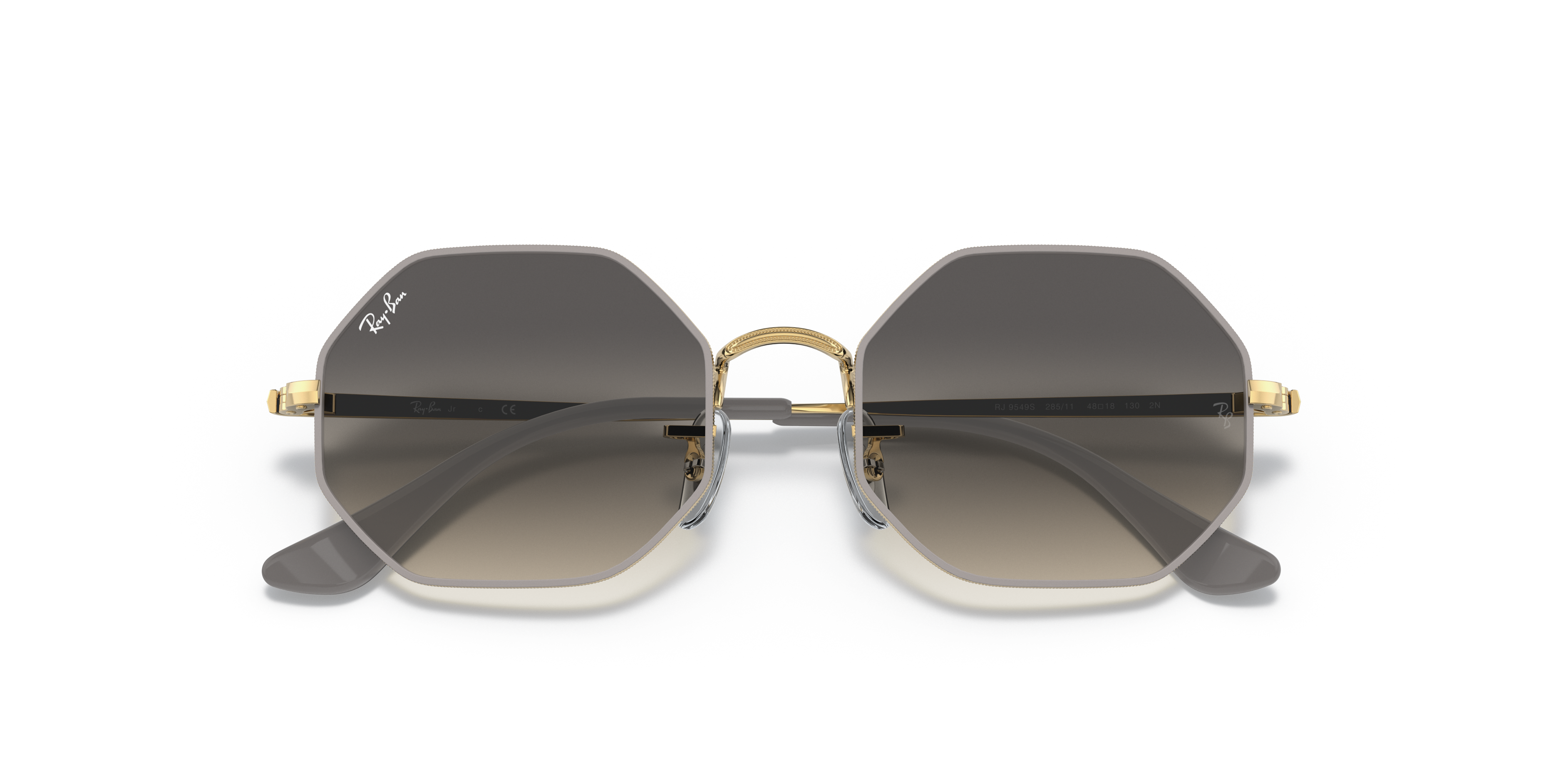 Octagon Kids Sunglasses in Grey On 