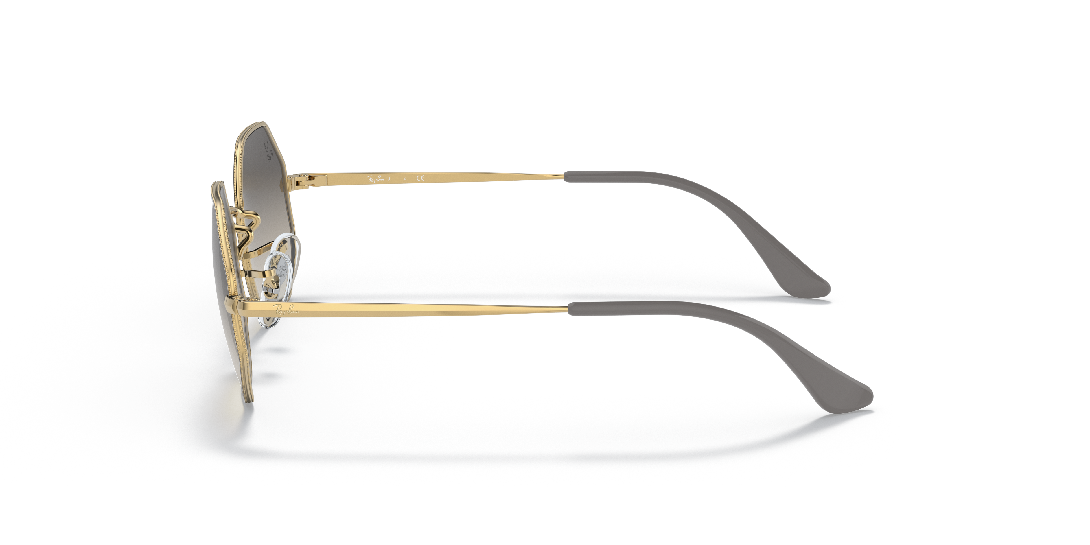 Octagon Kids Sunglasses in Grey On 