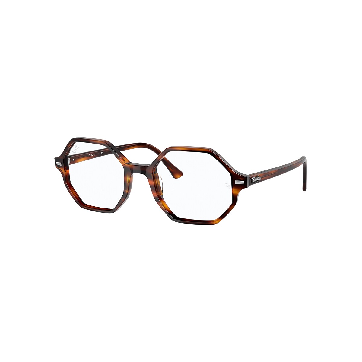 BRITT OPTICS Eyeglasses with Striped Havana Frame - RB5472