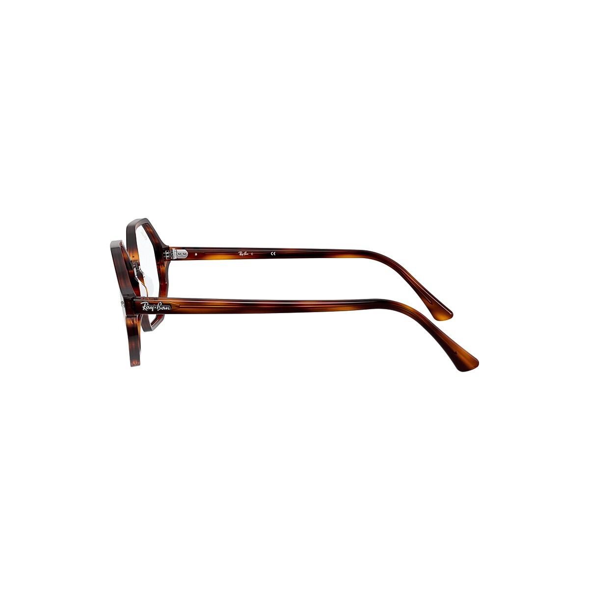 BRITT OPTICS Eyeglasses with Striped Havana Frame - RB5472