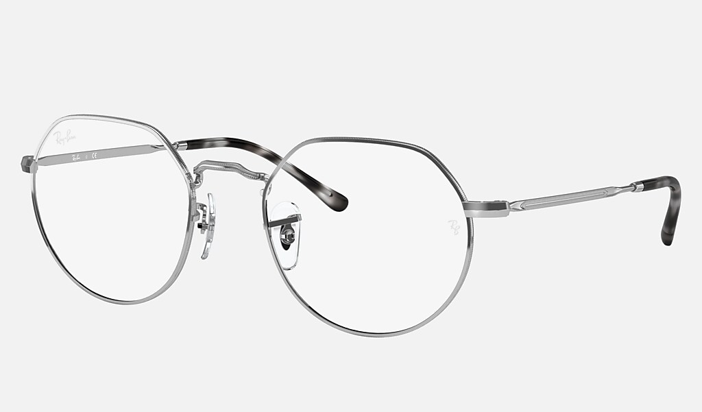 Ray Ban Prescription Glasses Jack Optics Rb6465 Shiny Silver Metal 0rx Ray Ban Usa