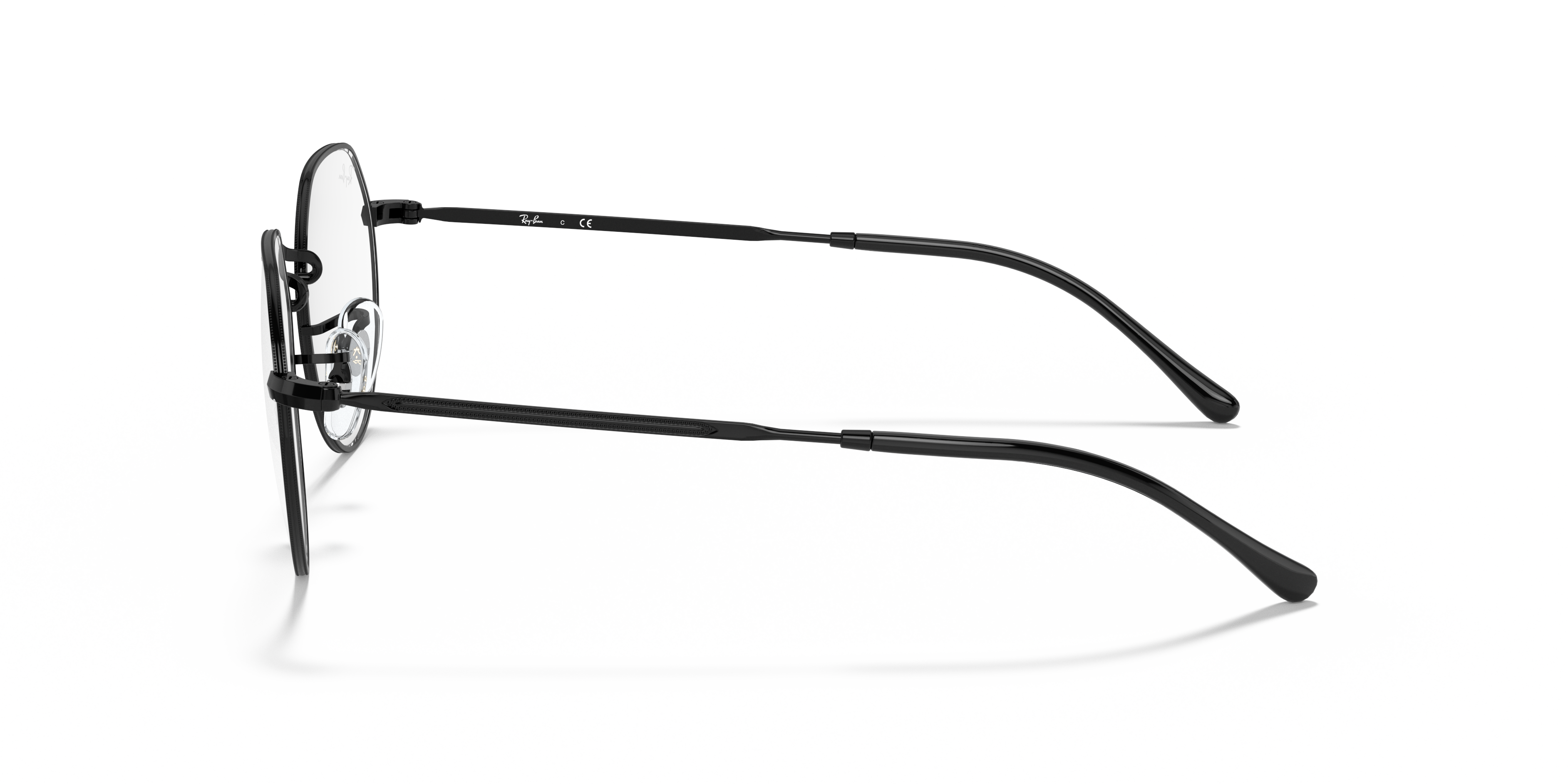 Jack Optics Eyeglasses with Shiny Black 