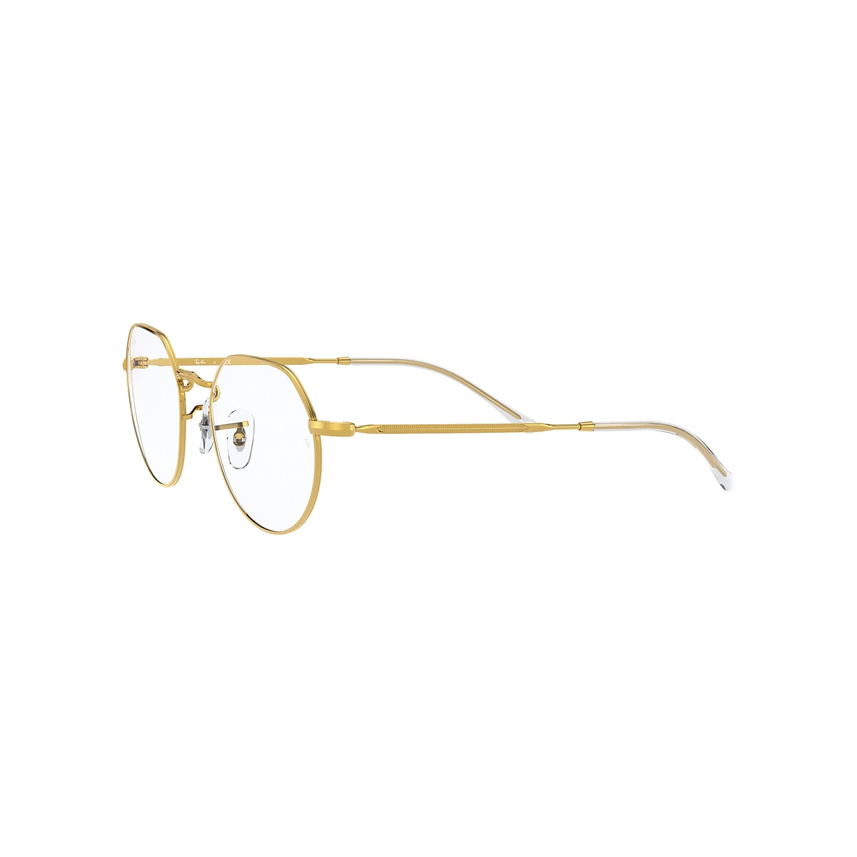 Jack Optics Eyeglasses with Gold Frame | Ray-Ban®