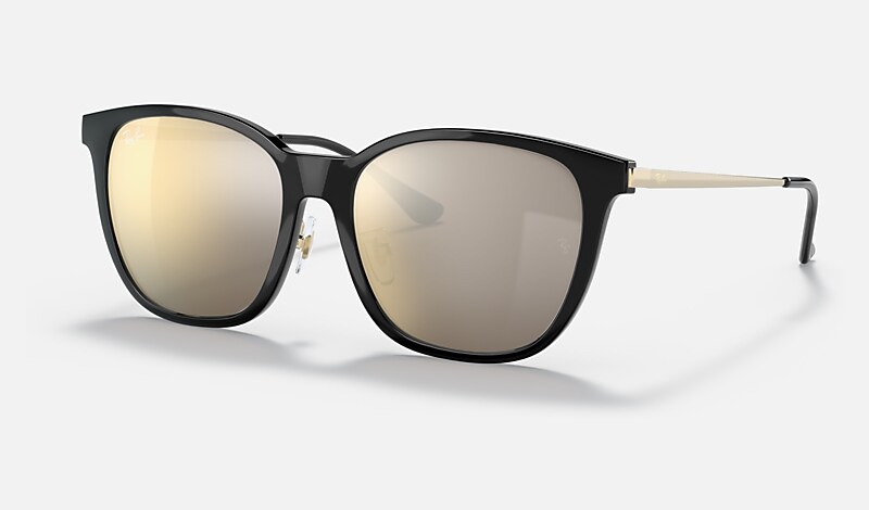 RB4333D Sunglasses in Black and Gold - RB4333D | Ray-Ban®