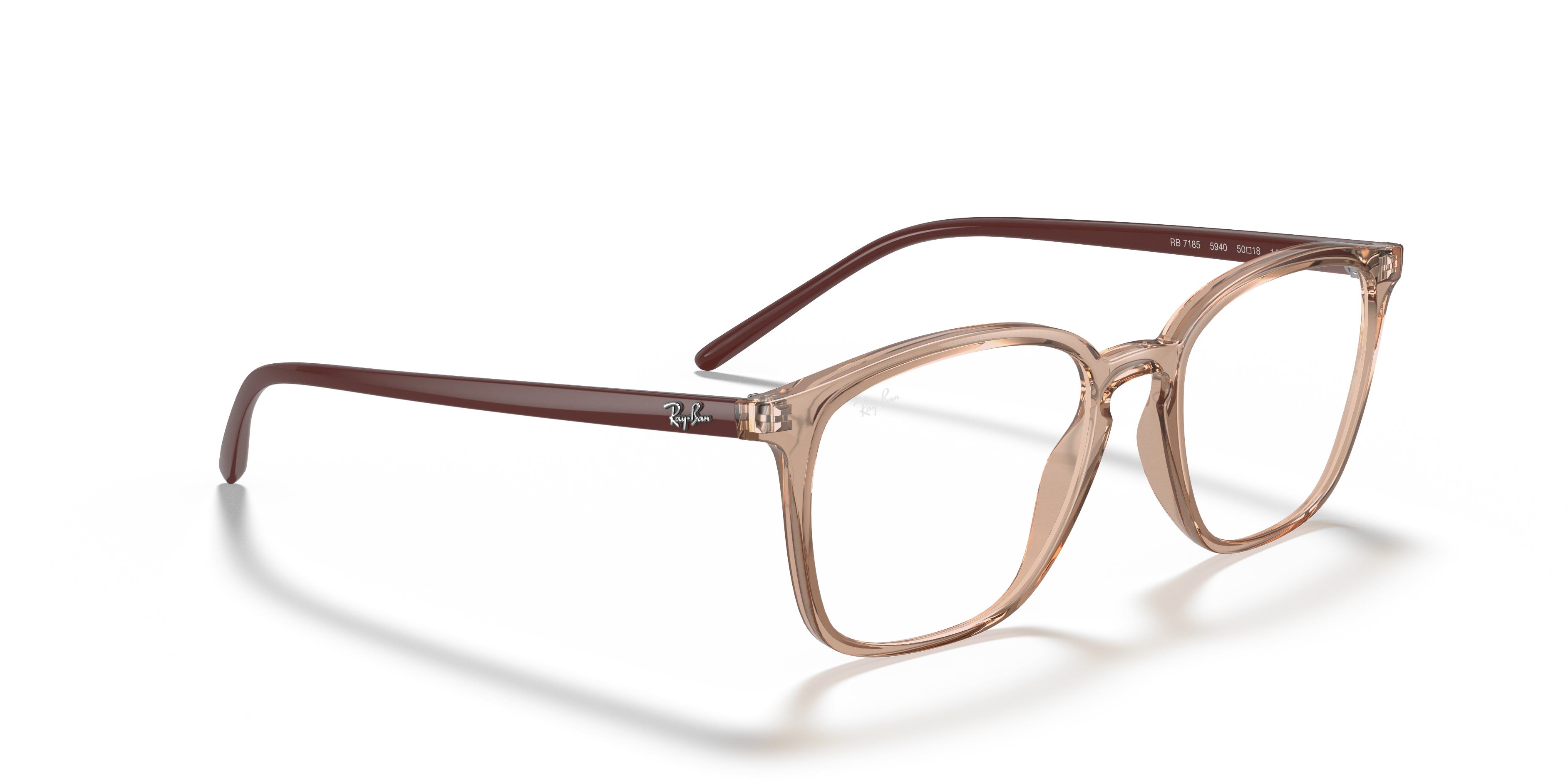 ray ban eyeglasses brown