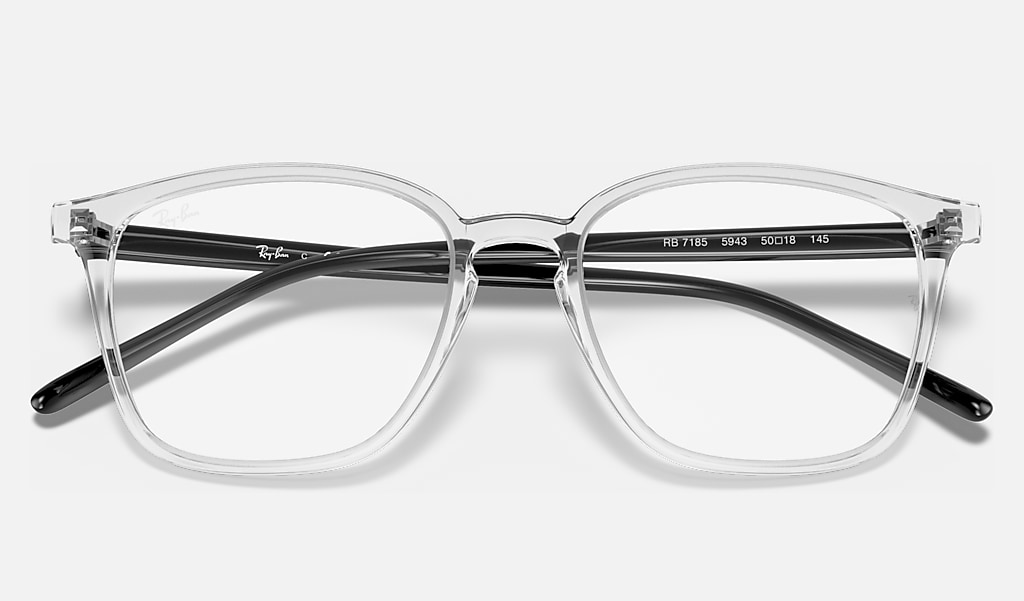 Rb7185 Eyeglasses with Transparent Frame | Ray-Ban®