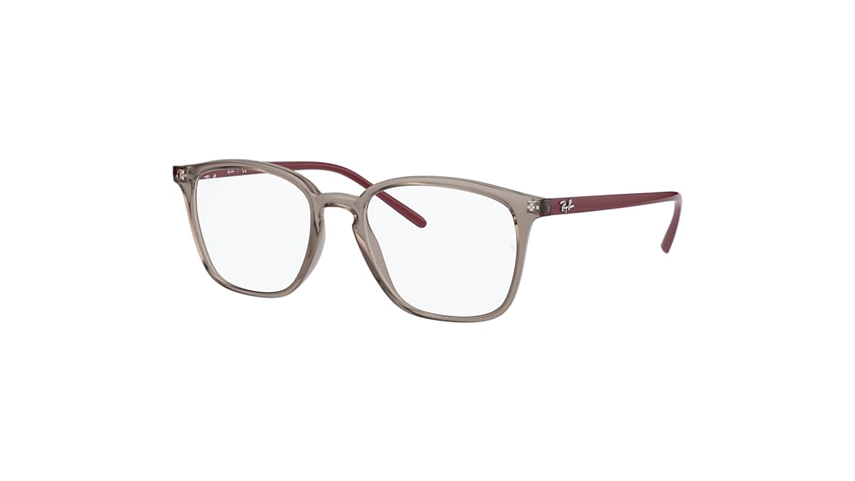 RB7185 Eyeglasses with Transparent Grey Frame - RB7185 | Ray-Ban® US