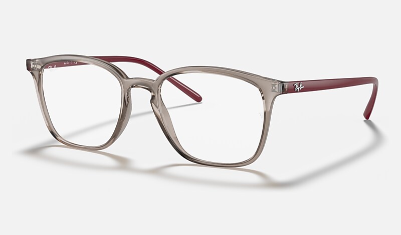 RB7185 Eyeglasses with Transparent Grey Frame - RB7185 | Ray-Ban® US