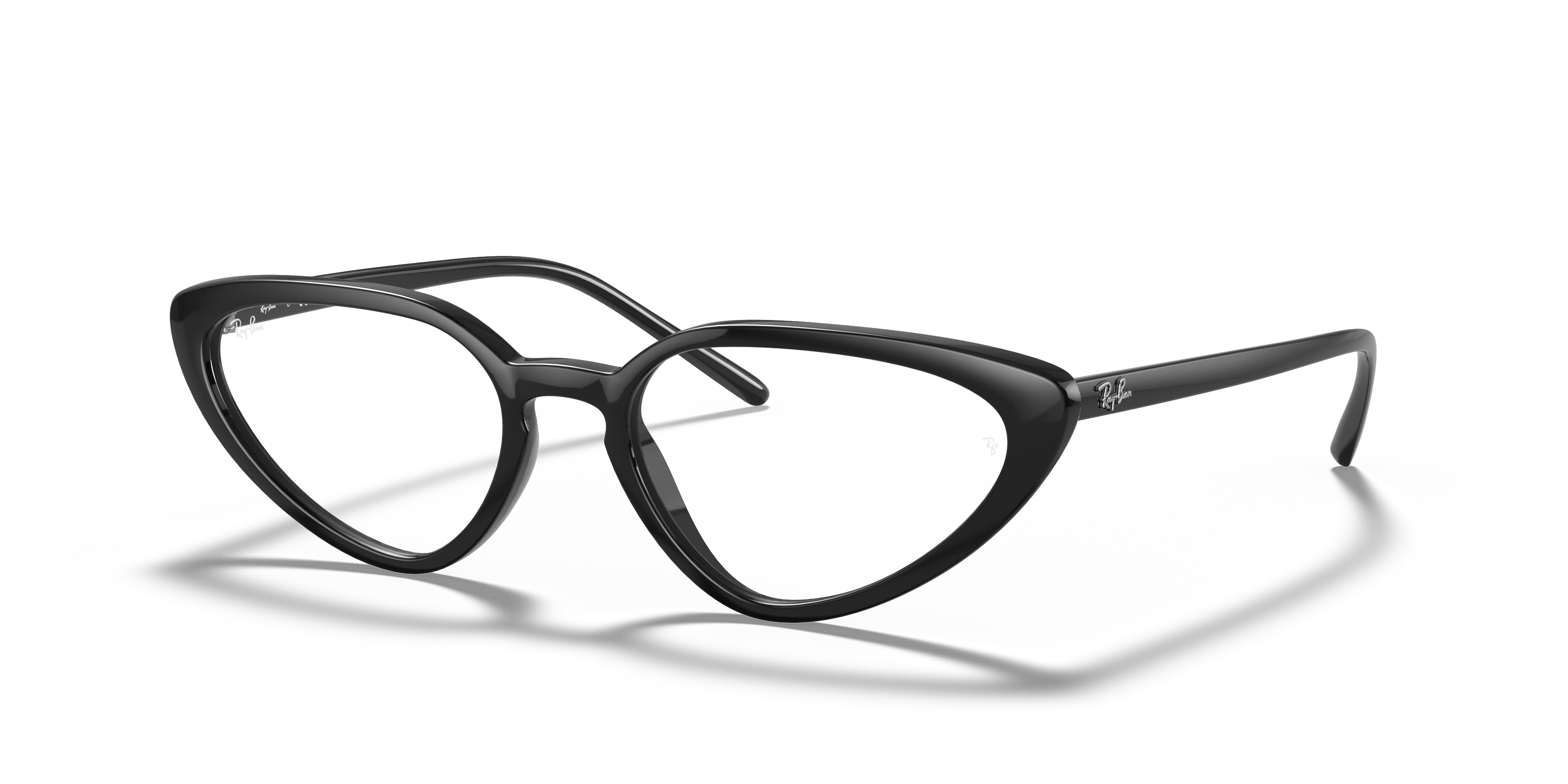 Occhiali da Vista Rb7188 con montatura Nero Lucido | Ray-Ban®