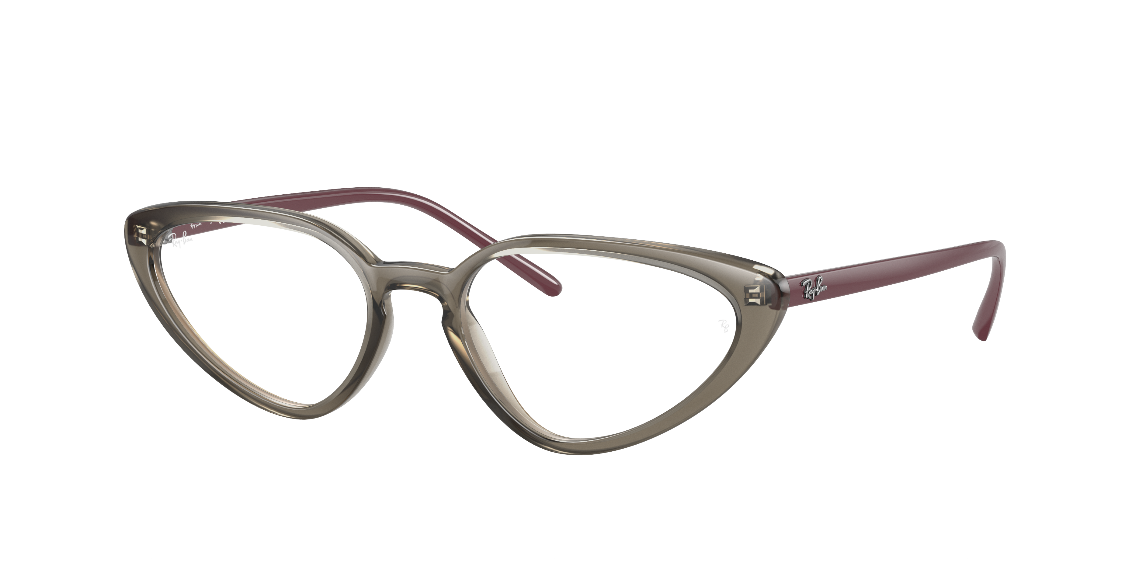 Occhiali Da Vista Unisex Acetato Grigio Trasparente Lozza