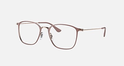 ロビンページです。 RB6466 OPTICS Eyeglasses with Beige On Copper Frame - RB6466