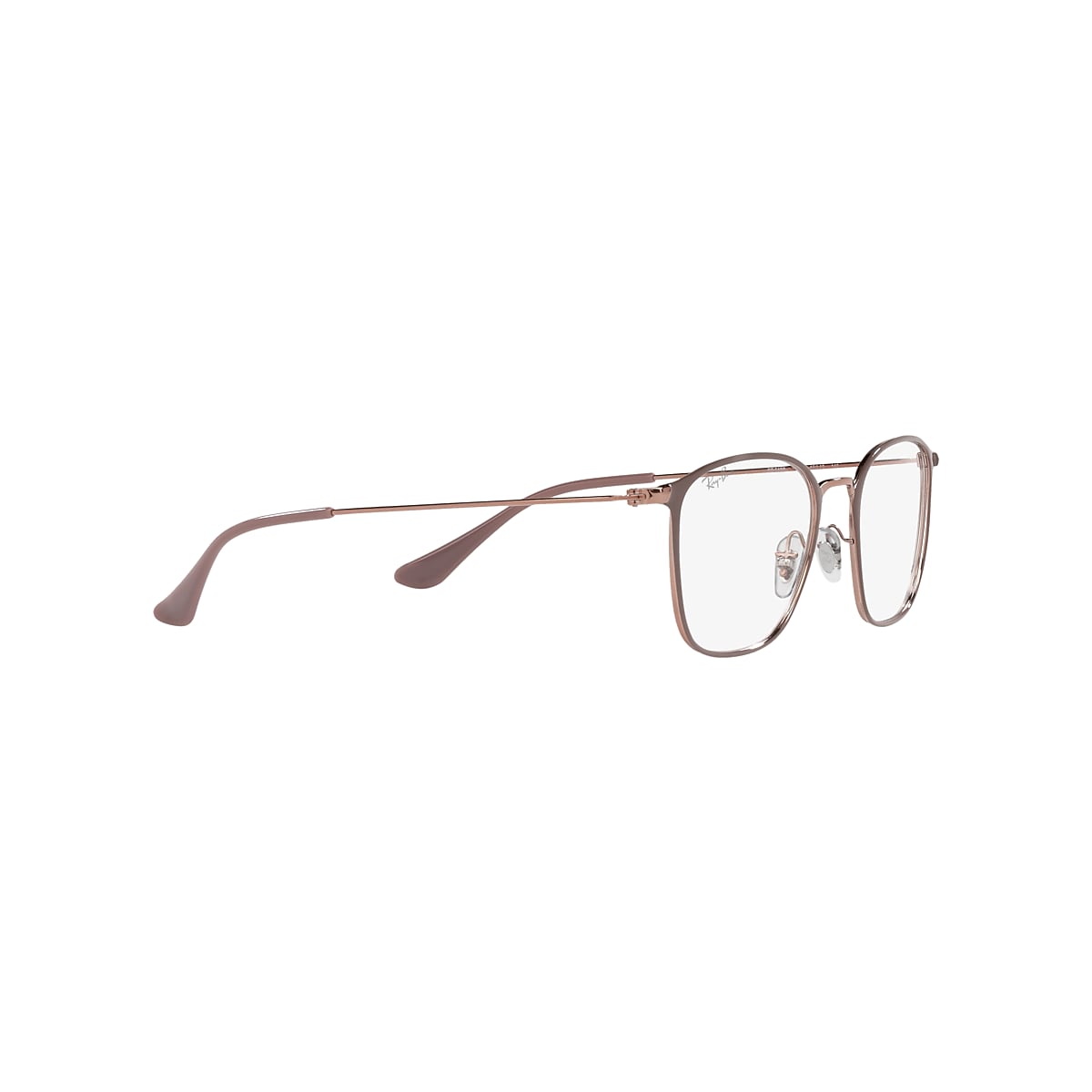RB6466 OPTICS Eyeglasses with Beige On Copper Frame - RB6466