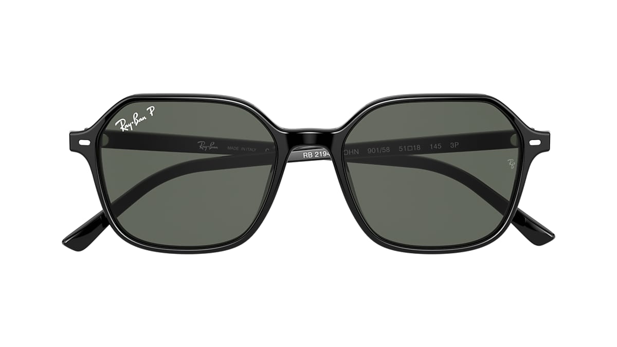 JOHN Sunglasses in Black and Green - RB2194 | Ray-Ban® US
