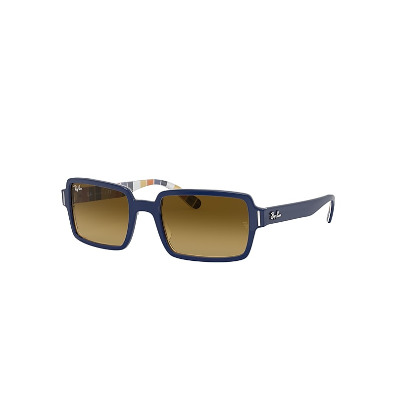 Ray-Ban Benji Sunglasses Blue Frame Brown Lenses 52-20 product image