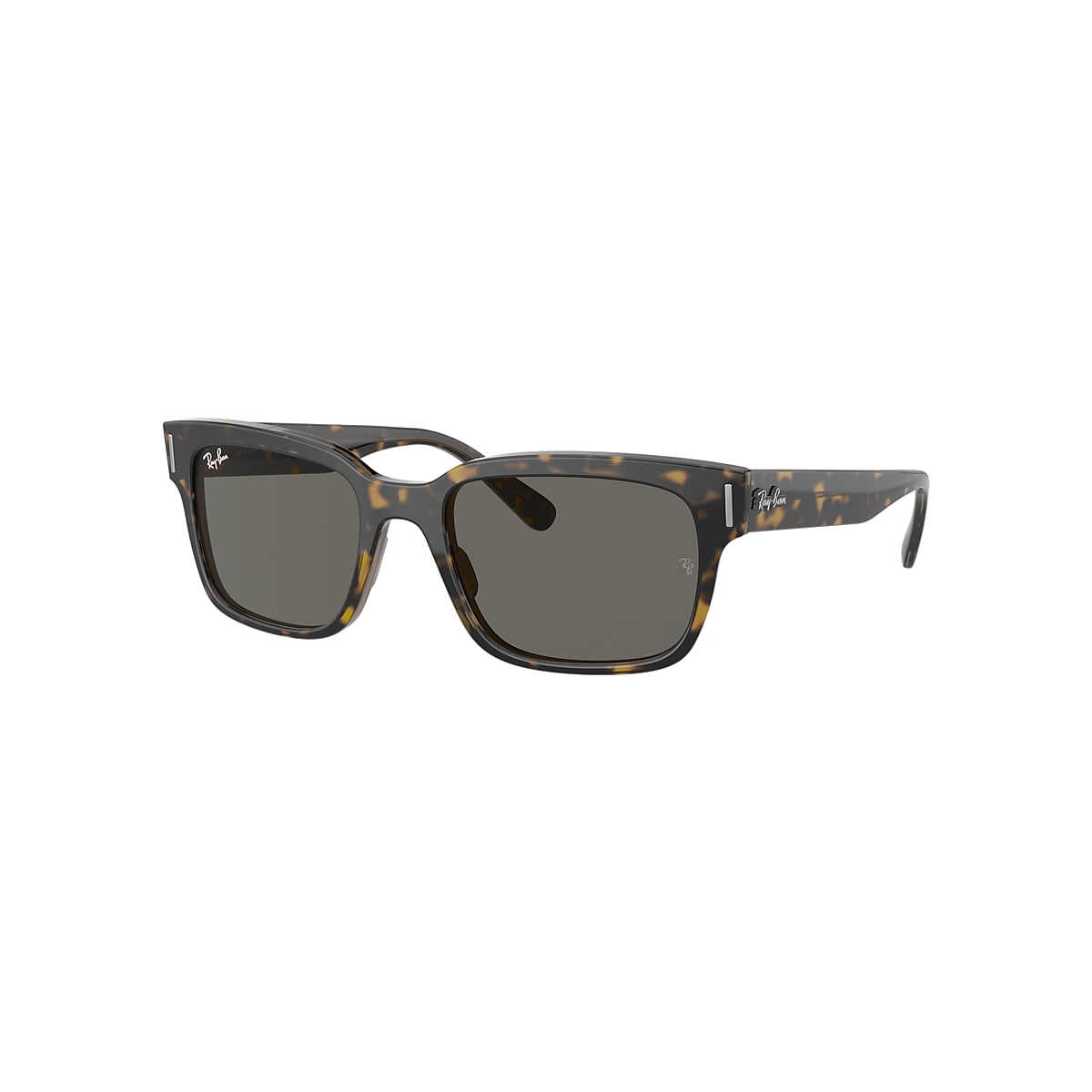 JEFFREY Sunglasses in Havana On Transparent Brown and Grey