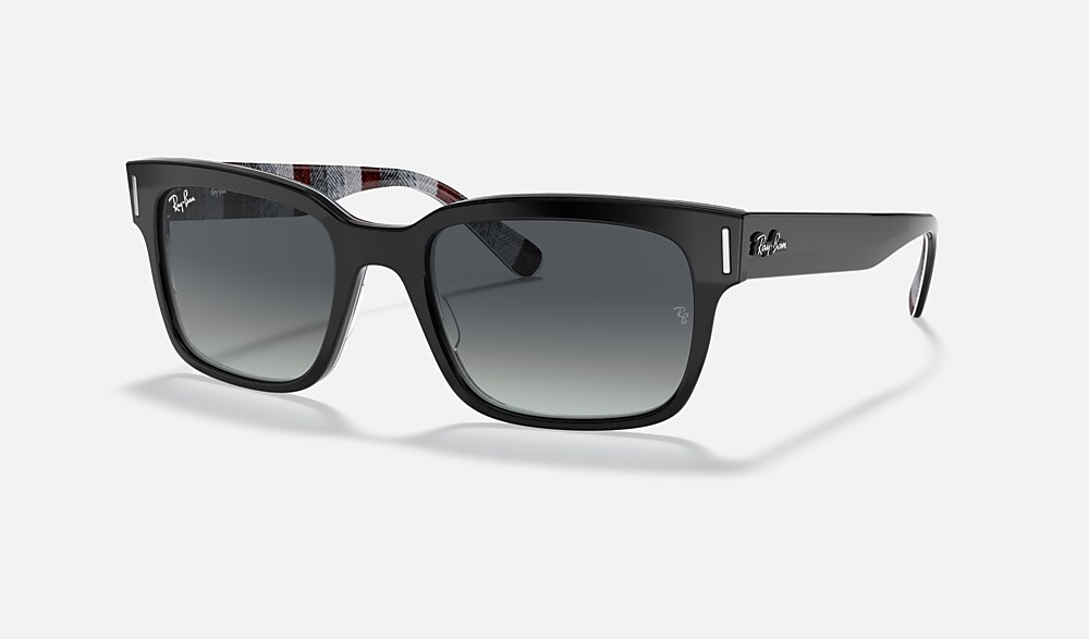 JEFFREY Sunglasses in Black and Light Grey - RB2190 | Ray-Ban