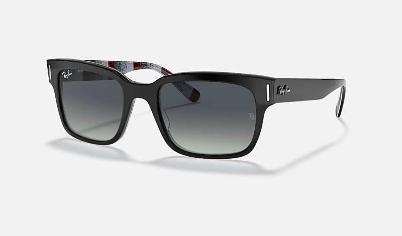 JEFFREY Sunglasses in Black and Light Grey - RB2190 | Ray-Ban® US