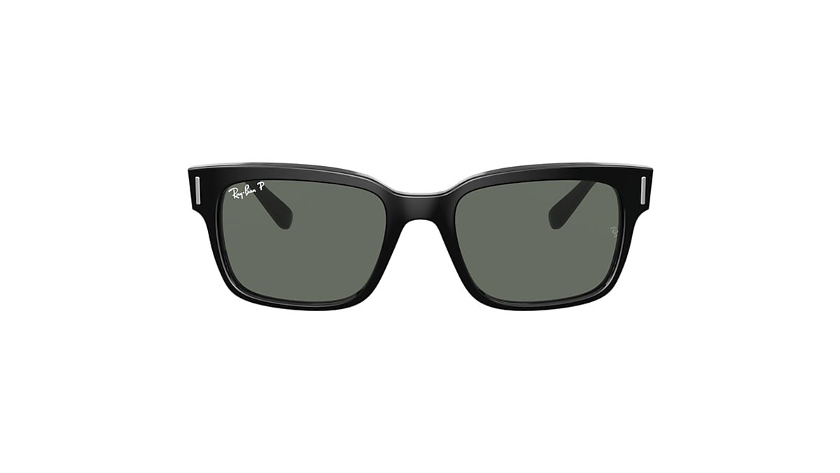 JEFFREY Sunglasses in Black and Green - RB2190 | Ray-Ban® US