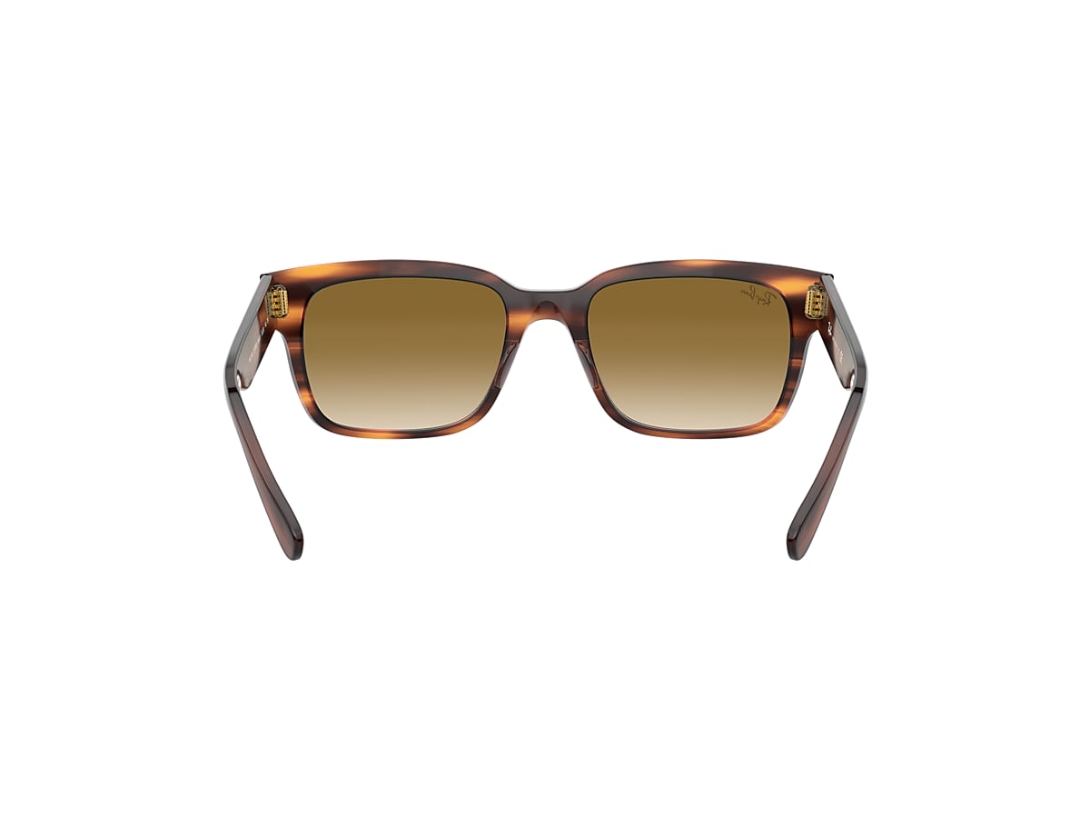 JEFFREY Sunglasses in Striped Havana and Brown - RB2190 | Ray-Ban® US