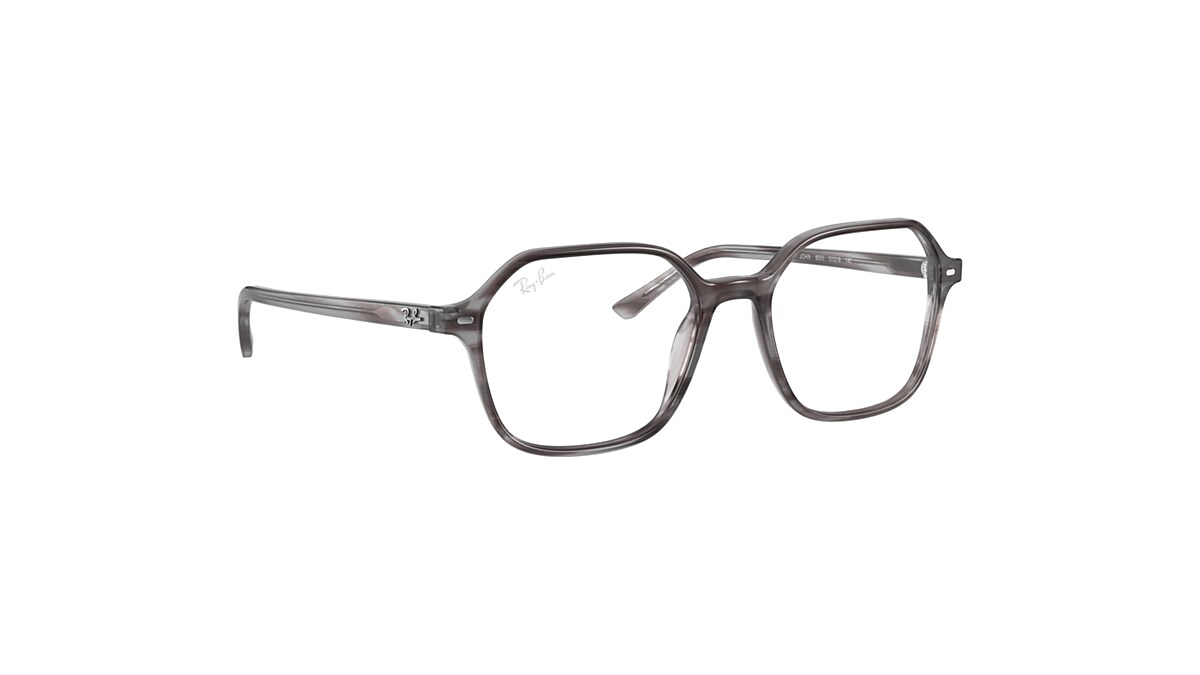 JOHN OPTICS Eyeglasses with Striped Grey Frame - RB5394 | Ray-Ban® US