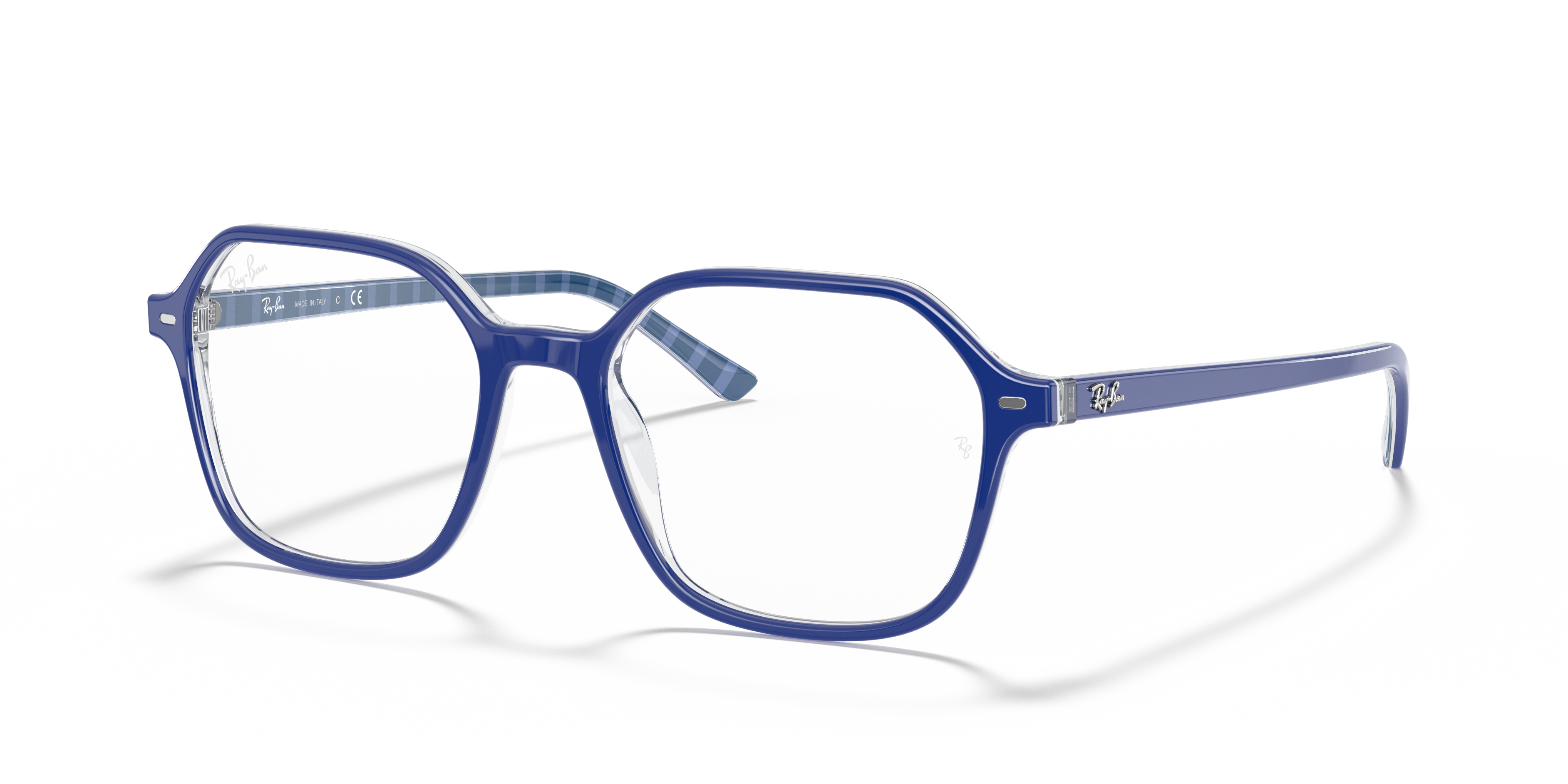 ray ban blue frame eyeglasses