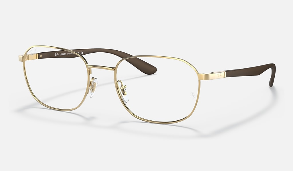 Rb6462 Optics Eyeglasses with Gold Frame | Ray-Ban®