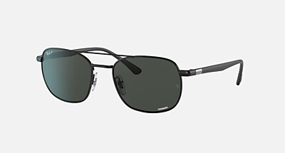Amazon.com: Ray-Ban RB3670CH Chromance Square Sunglasses