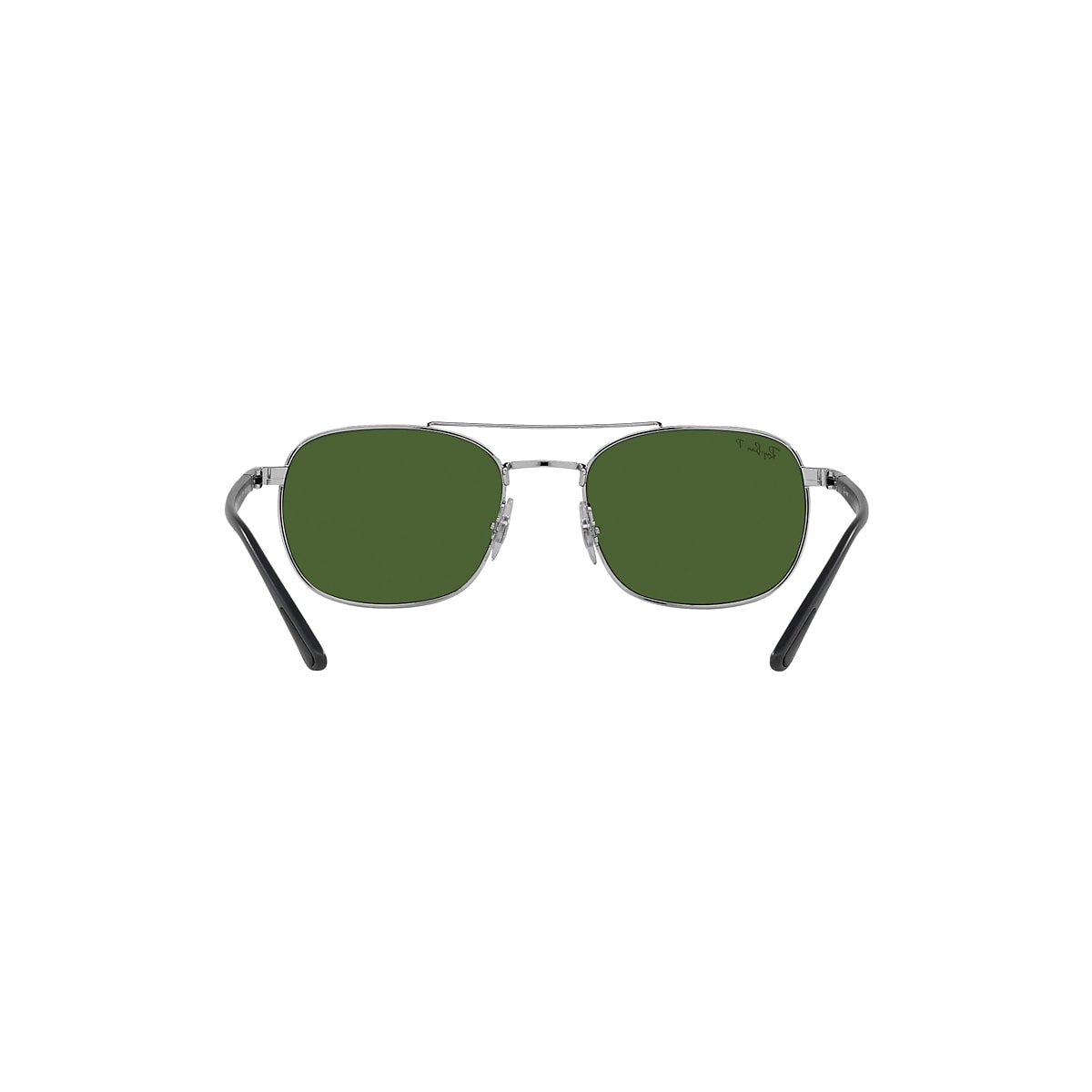 RB3670CH CHROMANCE Sunglasses in Silver and Dark Green - RB3670CH