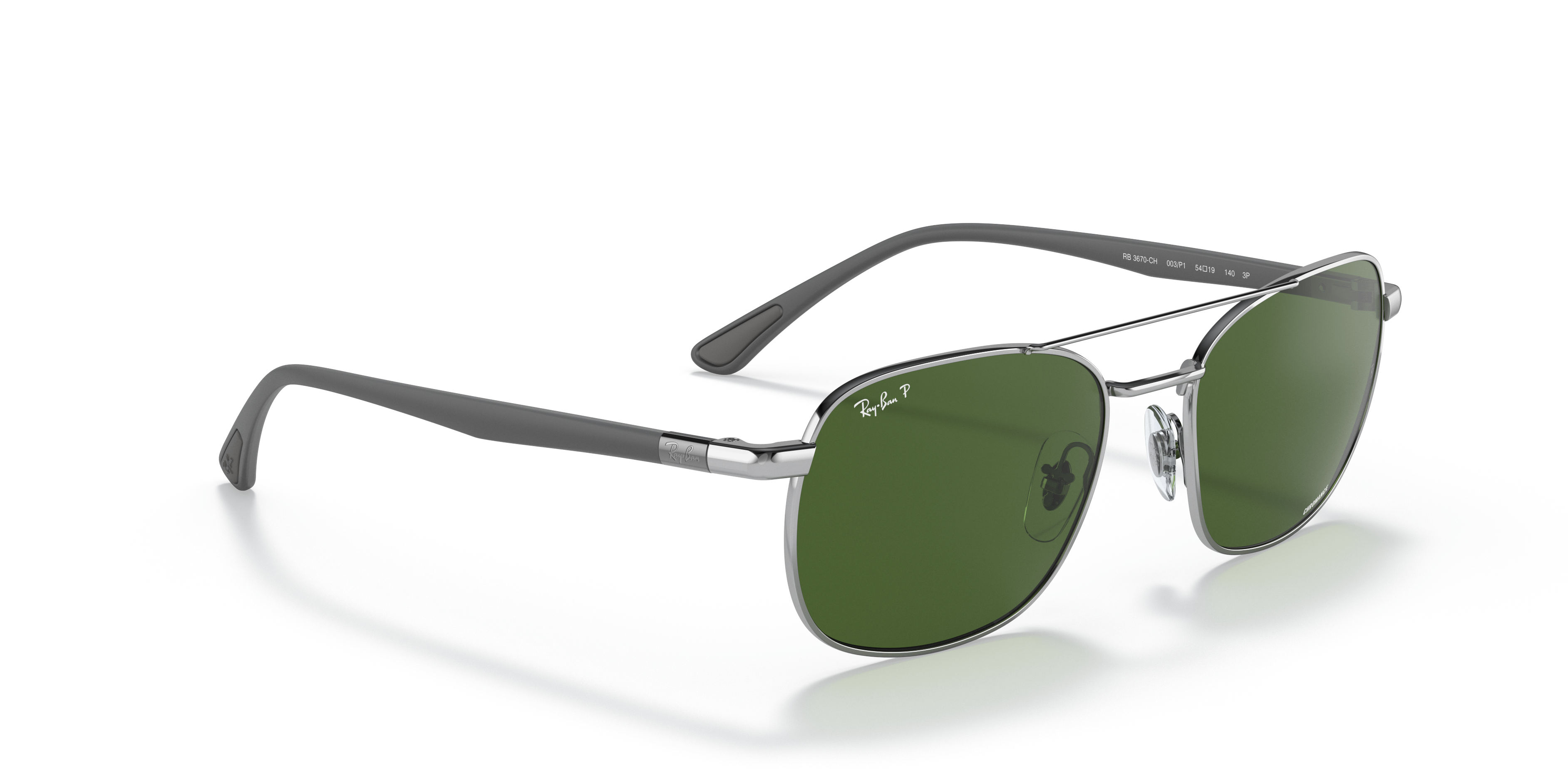 Rb3670ch Chromance Sunglasses in Silver 