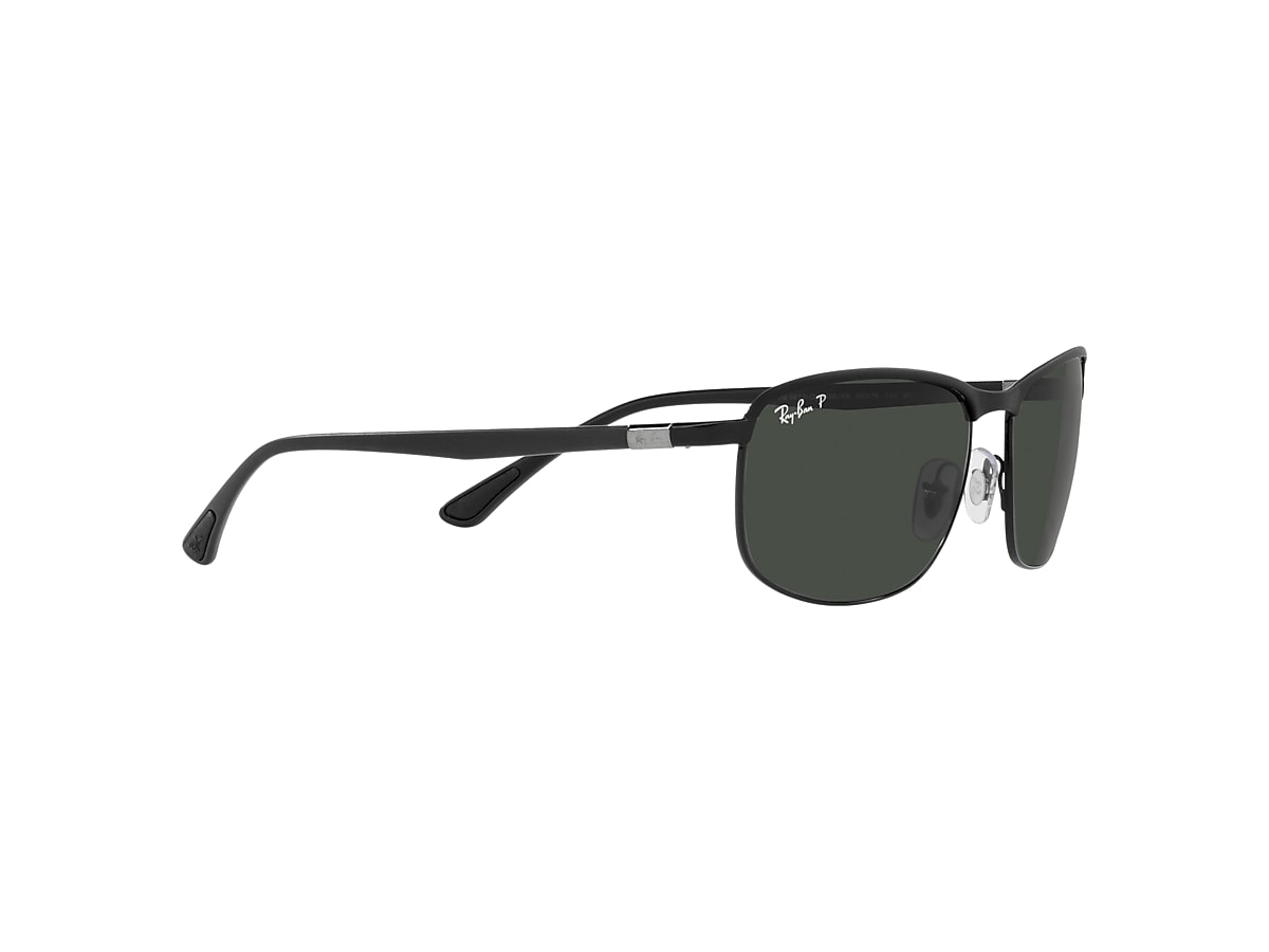 レイバン Ray-Ban P 色付き 黒 RB 3671 RB3671CH CHROMANCE Sunglasses in Black and Dark Grey