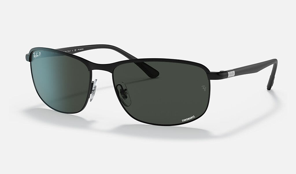 Rb3671ch Chromance Sunglasses in Black and Dark Grey | Ray-Ban®