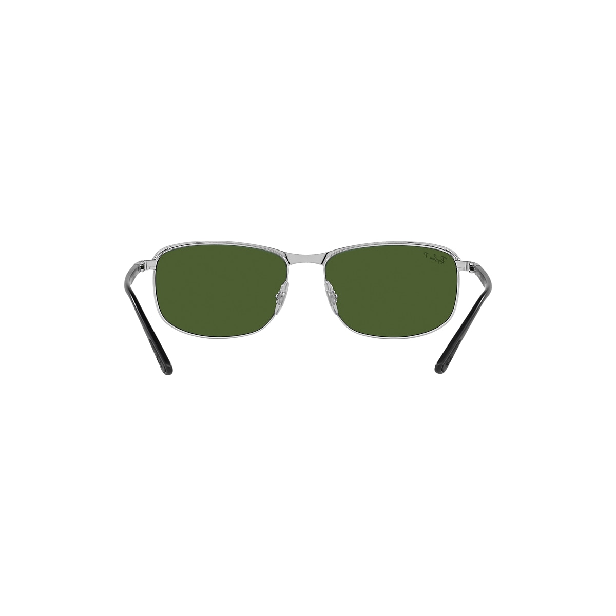 Ontstaan binnenplaats afbetalen RB3671CH CHROMANCE Sunglasses in Black On Silver and Dark Green - RB3671CH  | Ray-Ban® US
