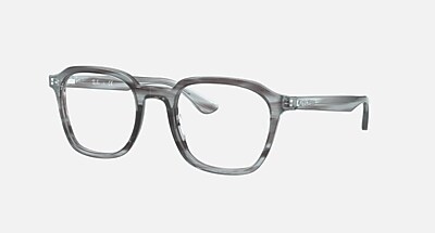 RB5390 OPTICS Eyeglasses with Striped Blue Frame - RB5390